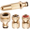 Sada spojek Strend Pro Garden GF341, zavlažovací, zahradní, adaptér 3/4"-1, spojky 1/2", tryska