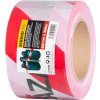 Páska Strend Pro, 80 mm, L-250 m, výstražná, červená/bílá, ČESKÝ nápis "VSTUP ZAKÁZÁN"