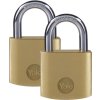 Zámok Yale Y110B/40/122/2, Standard Security, visiaci, 40 mm, zjednotené 2 zámky s 3 kľúčami