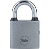 Zámok Yale Y111S/32/116/1, visiaci, železný, strieborný, 32 mm, 3 kľúče