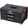 Kufr organizér zásuvkový Box QBRICK® System PRO Toolbox Drawer 3 Expert, 3 zásuvky