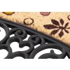 Rohožka MagicHome RCP 129, pred dvere, Oldstyle, 45x75 cm, guma