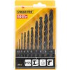 Sada vrtákov Strend Pro FD126, 10 dielna, 1-10 mm, HSS, do kovu