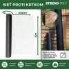 Sieť proti krtom GrassGuard, oko 16x16 mm, 1 m, L-200 m, do zeme, proti krtkom