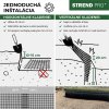 Sieť proti krtom GrassGuard, oko 16x16 mm, 1 m, L-200 m, do zeme, proti krtkom