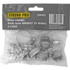 Sada upínacích spon Strend Pro HC515, 15 dielna, na hadicu, 8-27 mm