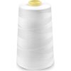 Polyesterové nitě pro overlocky i klasické šití návin 5000 yards PES 40/2 Jason bílé (Balení 1 ks, Varianta 1001 bílá)