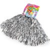 Pompon pro roztleskávačky 2 ks (Varianta 1 stříbrná, Balení 1 sada)