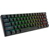 Mechanická klávesnice Royal Kludge RK61 RGB, červené spínače (černá) (QWERTY)
