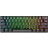 Mechanická klávesnice Royal Kludge RK61 RGB, červené spínače (černá) (QWERTY)