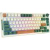 Bezdrátová mechanická klávesnice Royal Kludge RKH81 RGB, Sky cyan switch (zelený) (QWERTY)