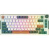 Bezdrátová mechanická klávesnice Royal Kludge RKH81 RGB, Sky cyan switch (zelený) (QWERTY)