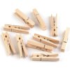 Dřevěný kolíček 7x48 mm (Balení 10 ks, Varianta 1 přírodní sv.)