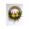 Slaměný věnec Ø50 cm (Balení 1 ks, Varianta přírodní)