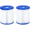 Filtr Bestway FlowClear Cartridge(I) 58093, 2ks v balení, kartušový, bazénový, 1249 lit./h