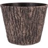 Kvetináč Strend Pro Woodeff, 37,5x30 cm, walnut, efekt dreva