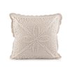 Povlak na polštář pletený, bavlněný 45x45 cm (Balení 2 ks, Varianta 1 režná světlá)