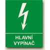 Hlavní vypínač 2 (Verze Samolepka 148 x 210 mm (A5) tl. 0.1 mm - Kód: 14190)