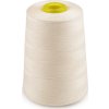 Bavlněné nitě 40S/2 5000 yards (Balení 1 ks, Varianta režná světlá)