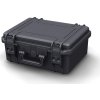 MAX Plastový kufr, 380x270xH 160mm, IP 67, barva černá