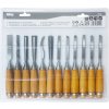 Dláta řezbářská sada 12 kusů 080160