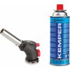 KEMPER - Hořák piezo + plynová kartuše 390 ml (220 g)