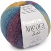 Pletací příze Papatya Angora Batik 100 g (Balení 1 ks, Varianta 1 (01) šedá světlá)