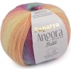 Pletací příze Papatya Angora Batik 100 g (Balení 1 ks, Varianta 1 (01) šedá světlá)