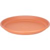 Podložka pod květináč ICS ERICA kulatá, barva terakota, plast, 65 cm