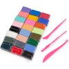 Modelovací polymerová hmota sada 24x10 g (Varianta mix, Balení 1 sada)