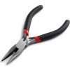 Kleště kombinované - půlkulaté se zoubky a štípací 125 mm (Balení 1 ks, Varianta černá)