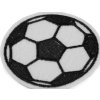 Nažehlovačka fotbalový míč (Balení 10 ks, Varianta černá bílá)