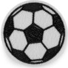Nažehlovačka fotbalový míč (Balení 10 ks, Varianta černá bílá)