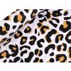 Bavlněná látka / plátno gepard (Balení 1 m, Varianta (1389) bílá)