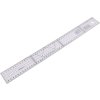 Pravítko ohebné 5x50 cm (Balení 1 ks, Varianta 1 (50 cm) transparent)