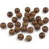 Dřevěné korálky Ø8 mm (Balení 10 g, Varianta 1 přírodní tm.)