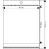 PP sáček s lepicí klopou a závěsem 10x13,5 cm (Varianta transparent, Balení 100 ks)