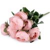 Umělá kytice pivoňka (Balení 1 svaz., Varianta 1 krémová nejsvět.)