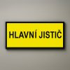 Hlavní jistič (Verze Plast 210 x 80 mm tl. 0.5 mm - Kód: 10489)