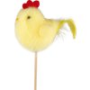 Zápich velikonoční kuřátko, zajíček (Balení 1 ks, Varianta 1 žlutá kuře)