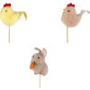 Zápich velikonoční kuřátko, zajíček (Balení 1 ks, Varianta 1 žlutá kuře)