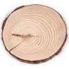 Přírodní dřevěné kolečko / podložka k domalování a dotvoření 2. jakost (Balení 1 ks, Varianta 1 (Ø14 cm) přírodní)