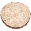 Přírodní dřevěné kolečko / podložka k domalování a dotvoření 2. jakost (Balení 1 ks, Varianta 1 (Ø14 cm) přírodní)