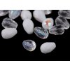 Skleněné korálky broušené kapky 7x10 mm (Balení 20 g, Varianta 1 crystal)