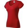 Fit V-neck 162 Tričko dámské (Barva bílá, Velikost XS)