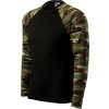 Camouflage LS 166 Triko unisex (Velikost XS, Barva camouflage gray)