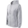Trendy Zipper 410 Mikina pánská (Barva bílá, Velikost S)