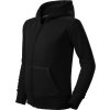 Trendy Zipper 412 Mikina dětská (Velikost 122 cm/6 let, Barva černá)