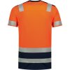 T-Shirt High Vis Bicolor T01 Tričko unisex (Velikost S, Barva fluorescenční oranžová)