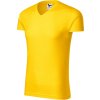 Slim Fit V-neck 146 Tričko pánské (Barva bílá, Velikost S)